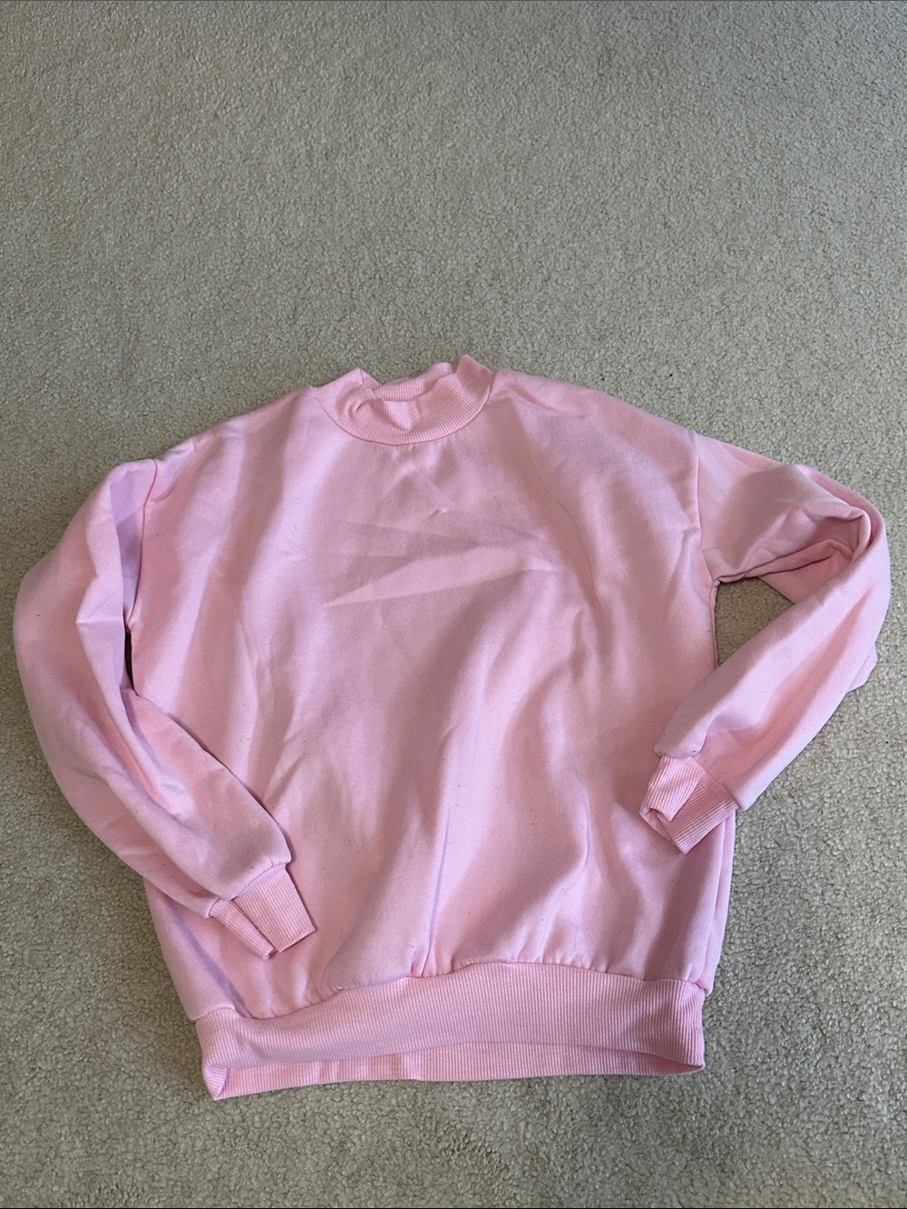 Women's Pink Crewneck Sweater